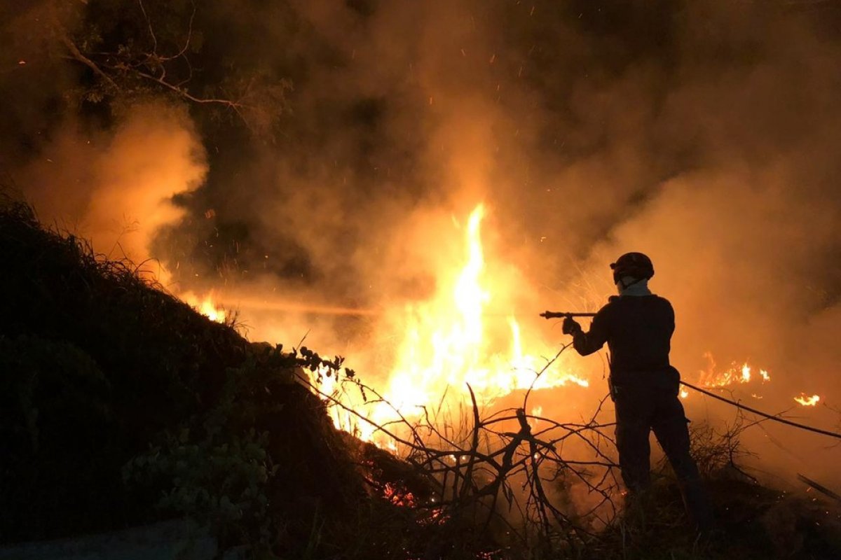 Incêndio atinge Parque Nacional Boqueirão da Onça, no norte da Bahia