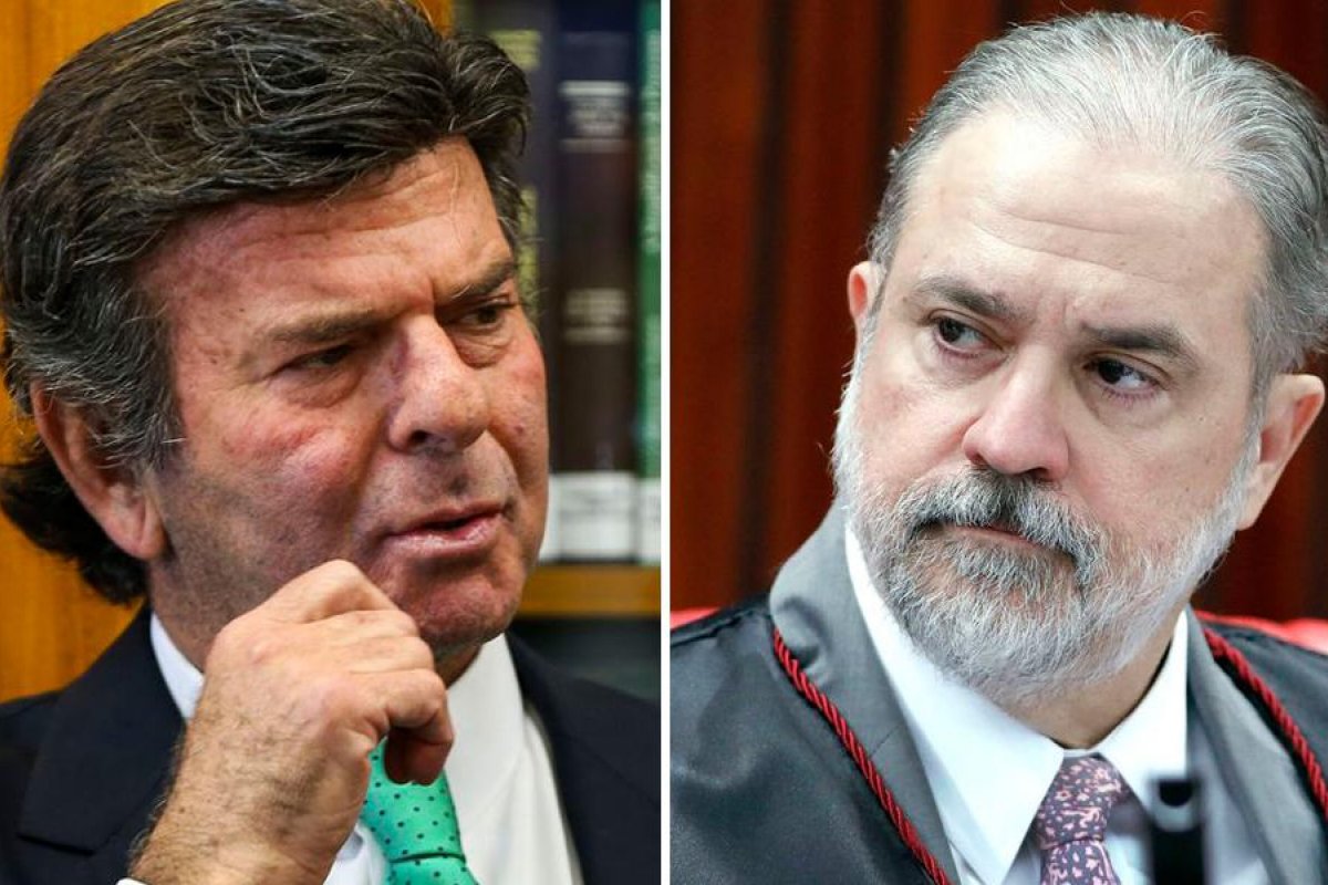 Em reunião, Fux e Aras falam em compromisso com diálogo entre poderes