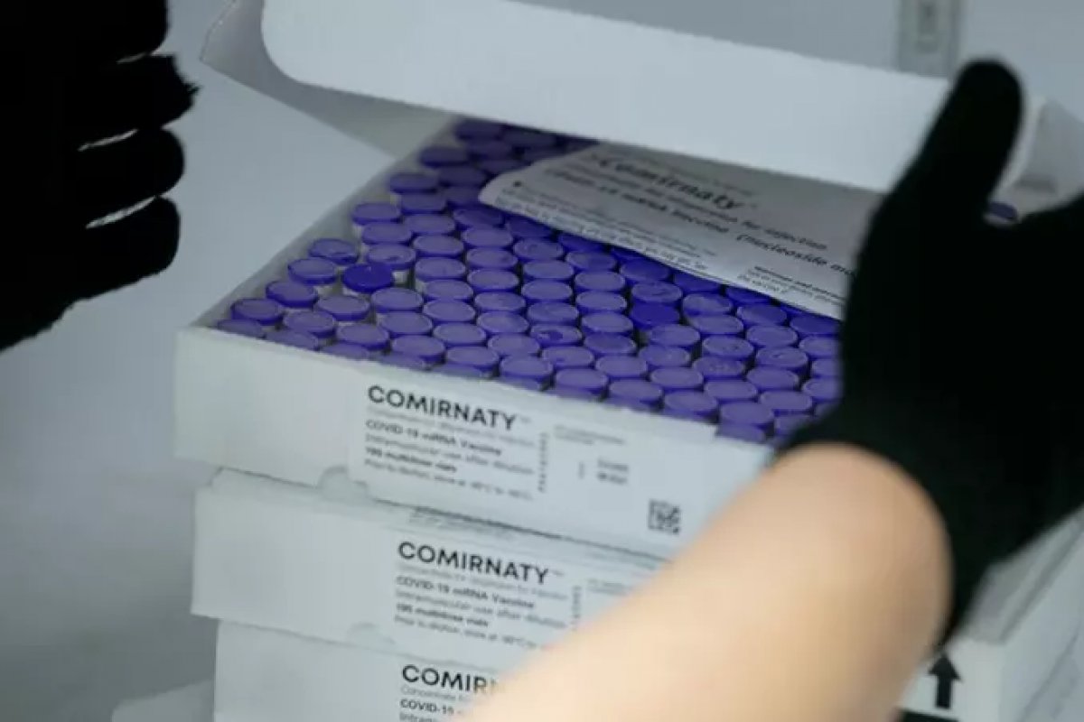 Brasil recebe mais 820 mil doses da Pfizer