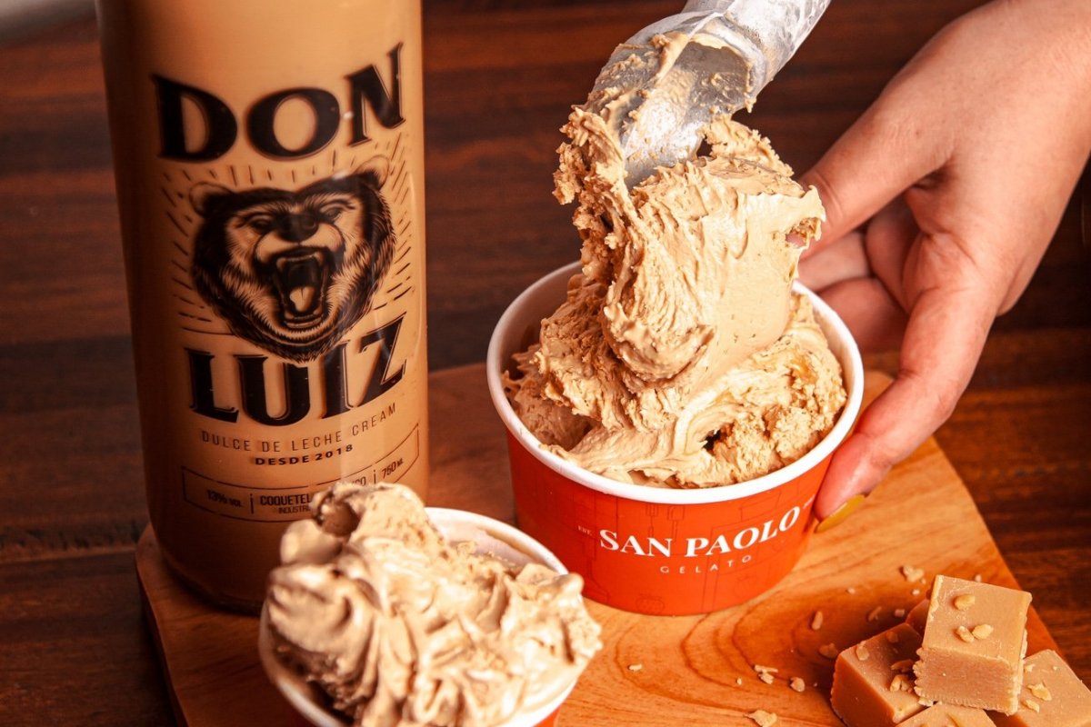 Uau! Don Luiz anuncia gelato em parceria com San Paolo