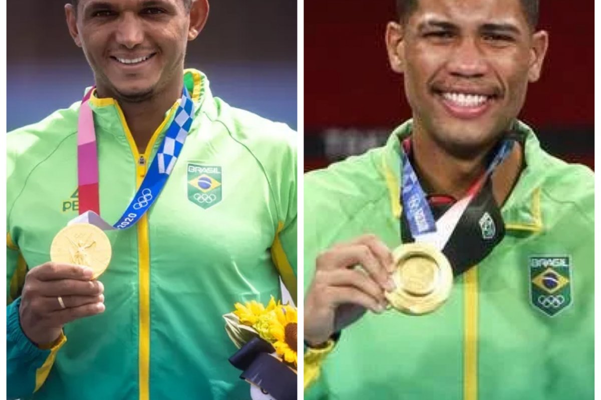 Vídeo: Baianos Isaquias e Hebert conquistam o ouro nas Olimpíadas de Tóquio
