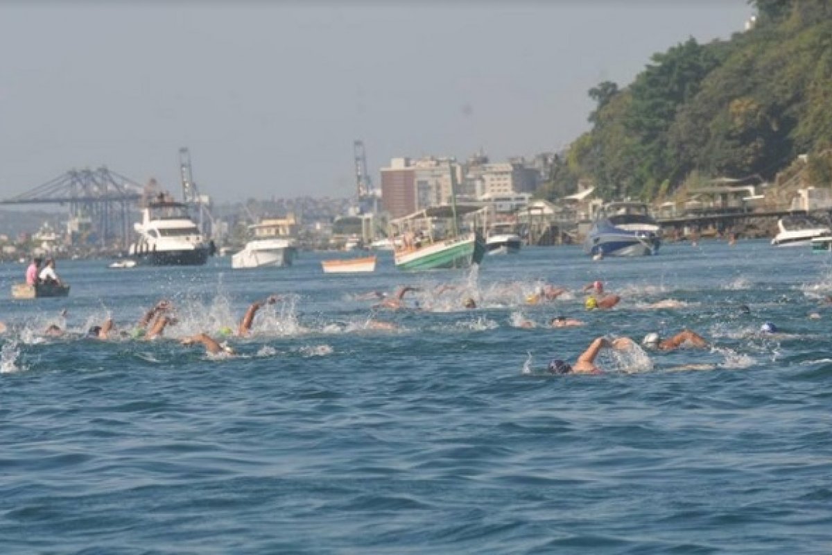 Vídeo: Salvador sedia campeonato de maratona aquática no Yacht Clube da Bahia