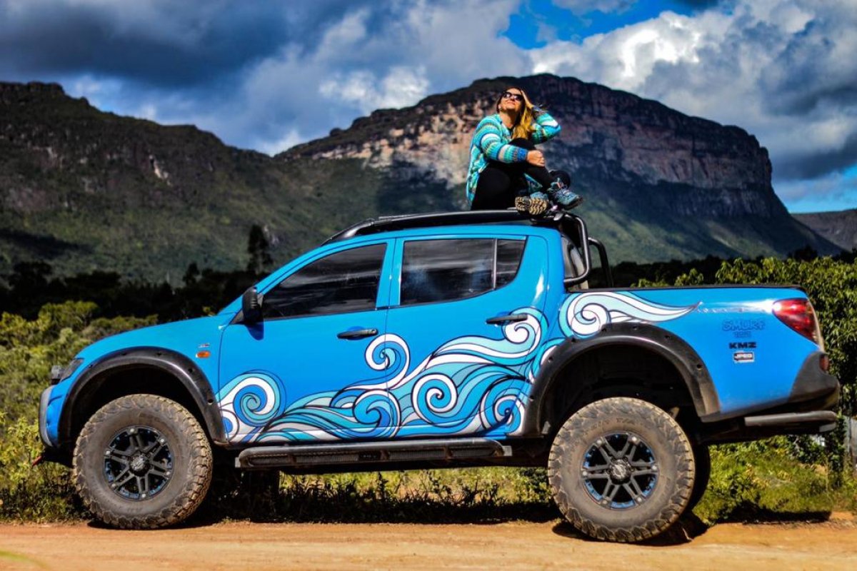 Representando a Bahia, pilota de offroad Luciana Bacaicoa participa do Rally dos Sertões