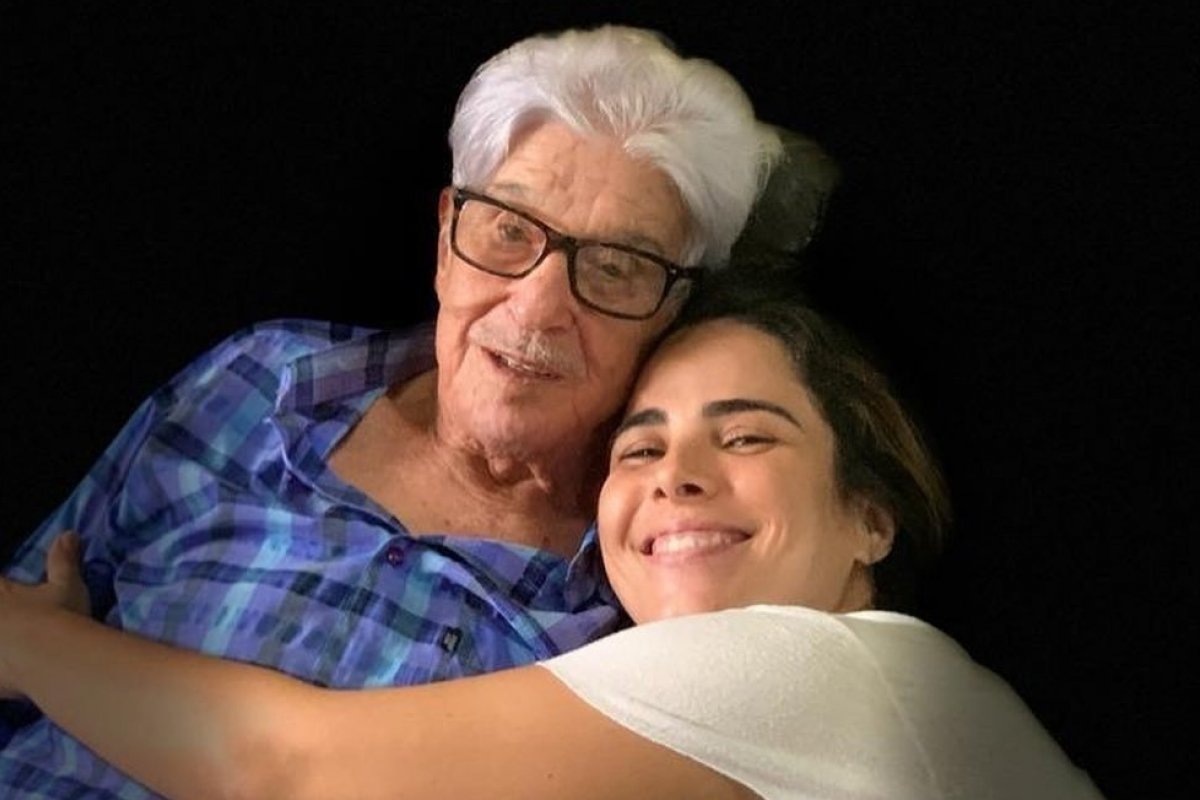 Triste! Wanessa Camargo se despede do avô, que morreu de Covid-19