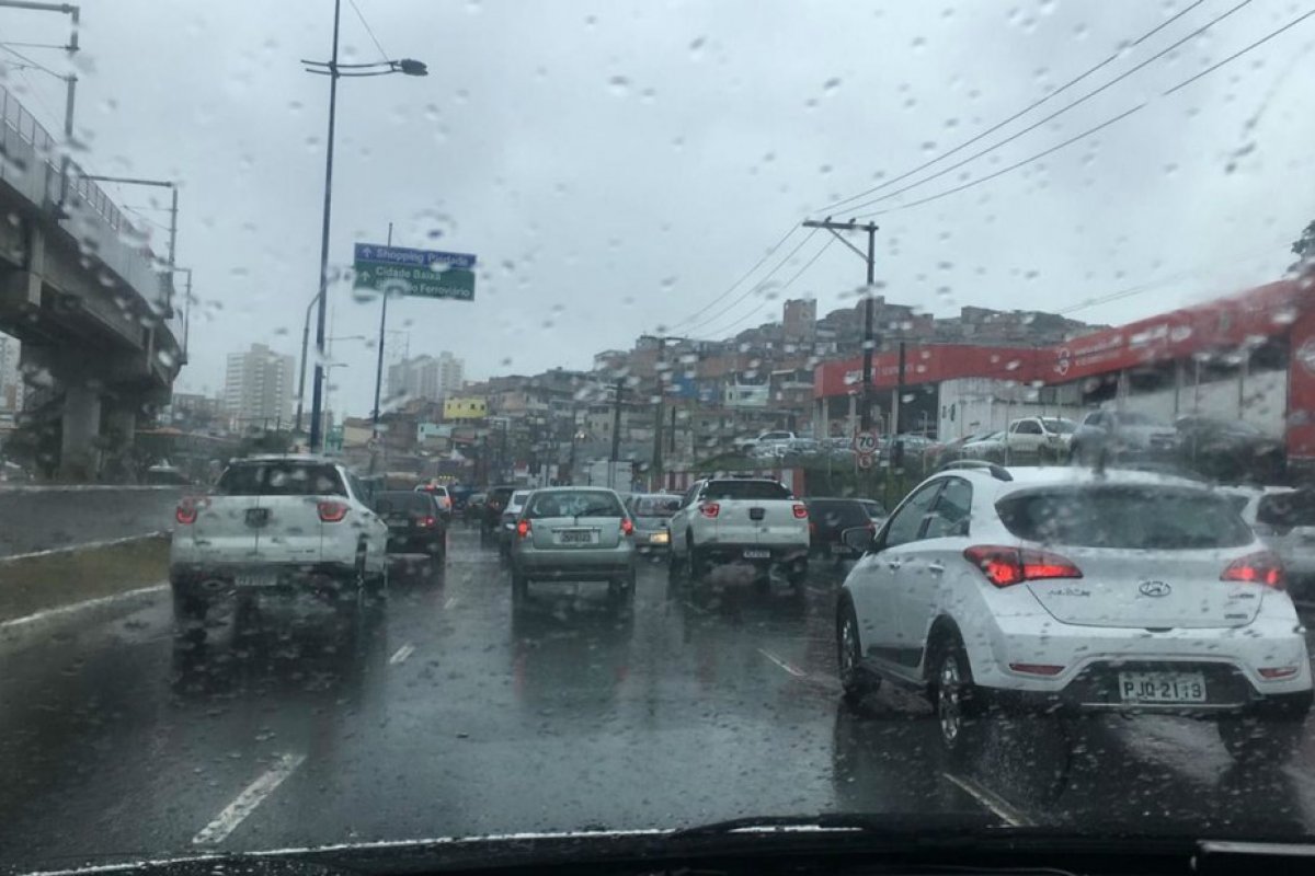 Previsão é de tempo fechado para este domingo (8) em Salvador