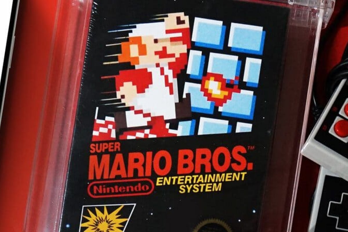 Cópia de ‘Super Mario Bros’ é vendida por mais de R$ 10 milhões