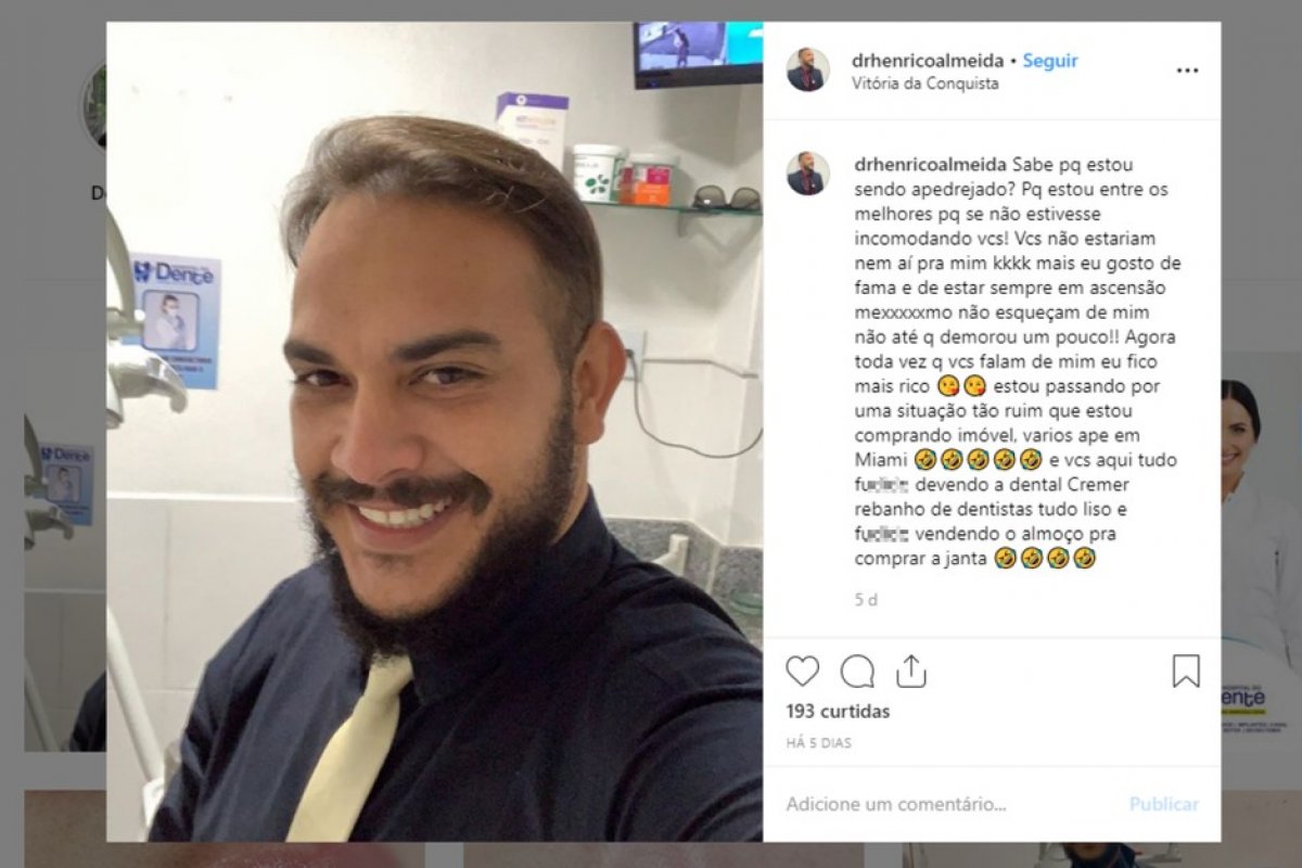 Justiça nega pedido de prisão do MP contra falso dentista que agia em Vitória da Conquista