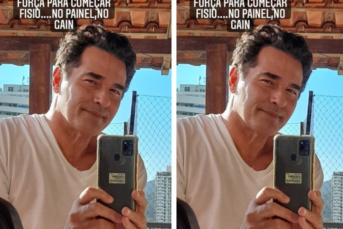 Após batalha árdua contra a Covid-19, Luciano Szafir começa fisioterapia