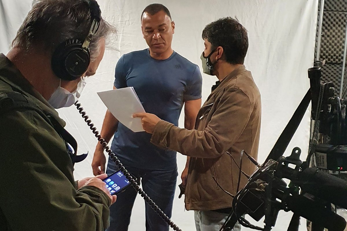 Cafu é estrela de uma das campanhas assinadas pelo diretor Felipe Bretas