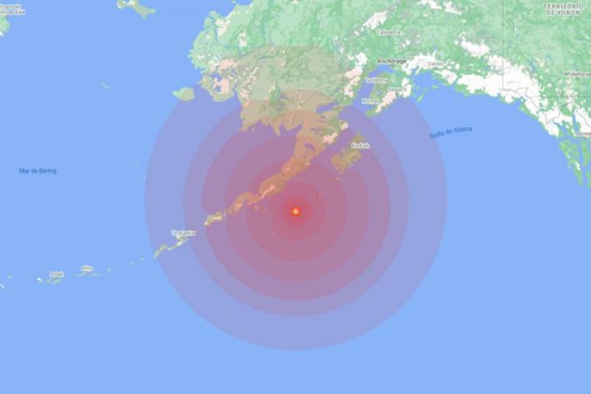 Terremoto de magnitude 7 atinge península do Alasca