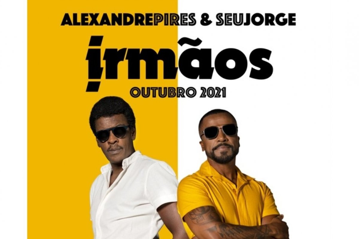 Seu Jorge e Alexandre Pires retornam a Portugal para show inédito em outubro