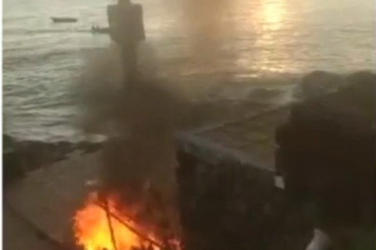 Casal ferido no incêndio em barraco Porto da Barra está em estado grave