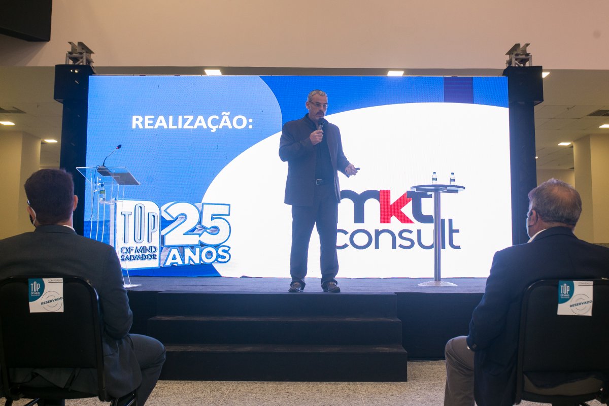 Cerimônia entrega prêmio aos vencedores da 26ª edição do TOP of Mind em 2 de setembro