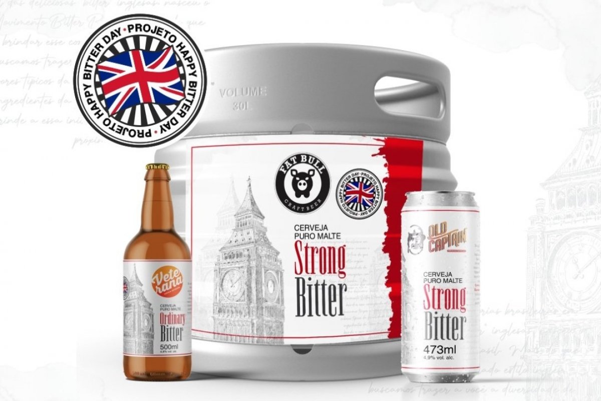 Bitter Day: 60 marcas de 10 estados brasileiros participam da ação, que será no dia 8 de setembro