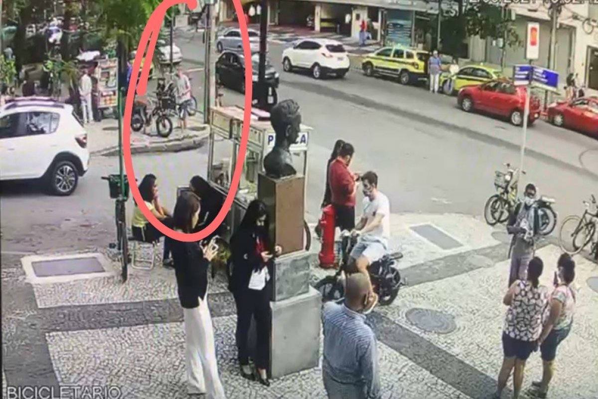 Homem branco que roubou bicicleta elétrica no Rio de Janeiro é condenado em regime semiaberto