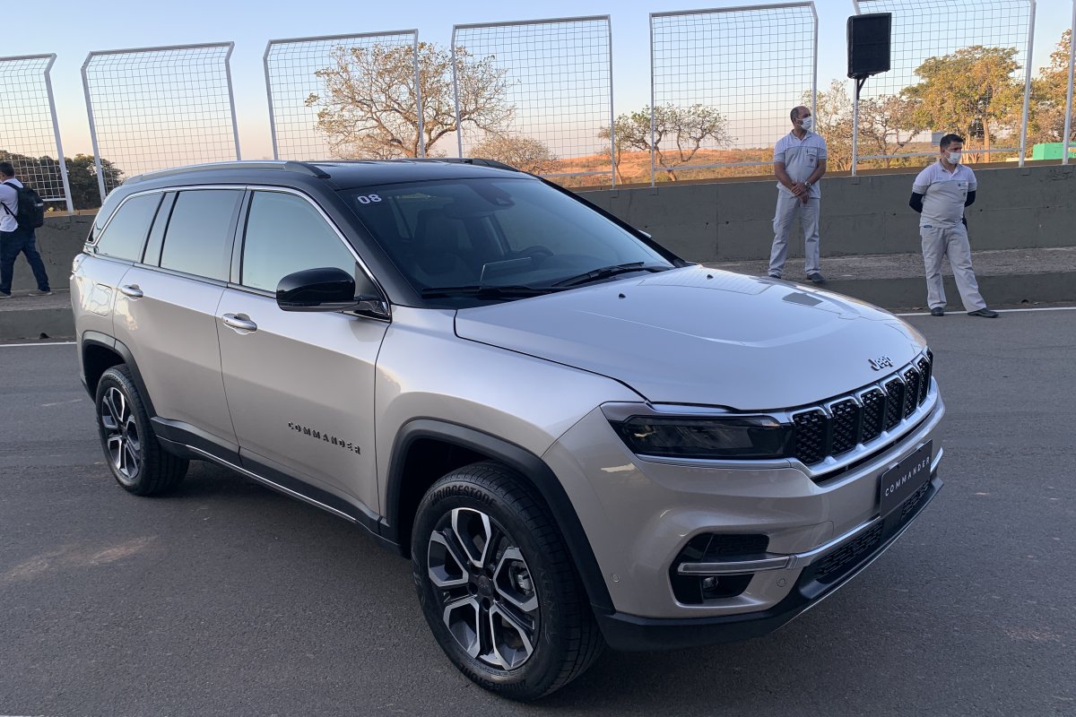 Recém apresentado no país, Jeep Commander já tem 2,8 mil perdidos