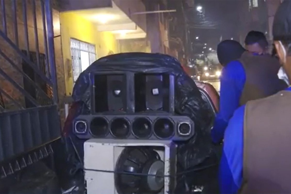 Equipamentos de som são apreendidos durante operação em bairros de Salvador