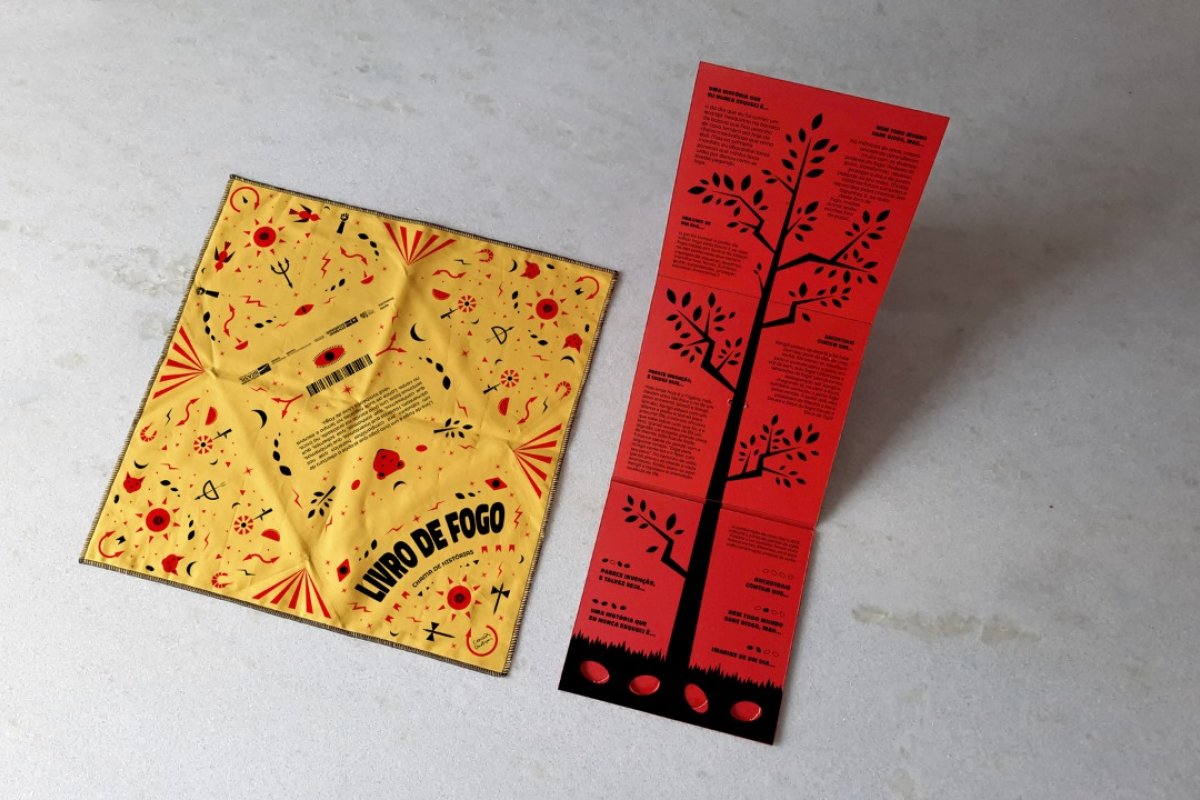 Coleção “Coreografias de Papel” lança livro-objeto infantojuvenil inspirado na performance “Bola de Fogo”