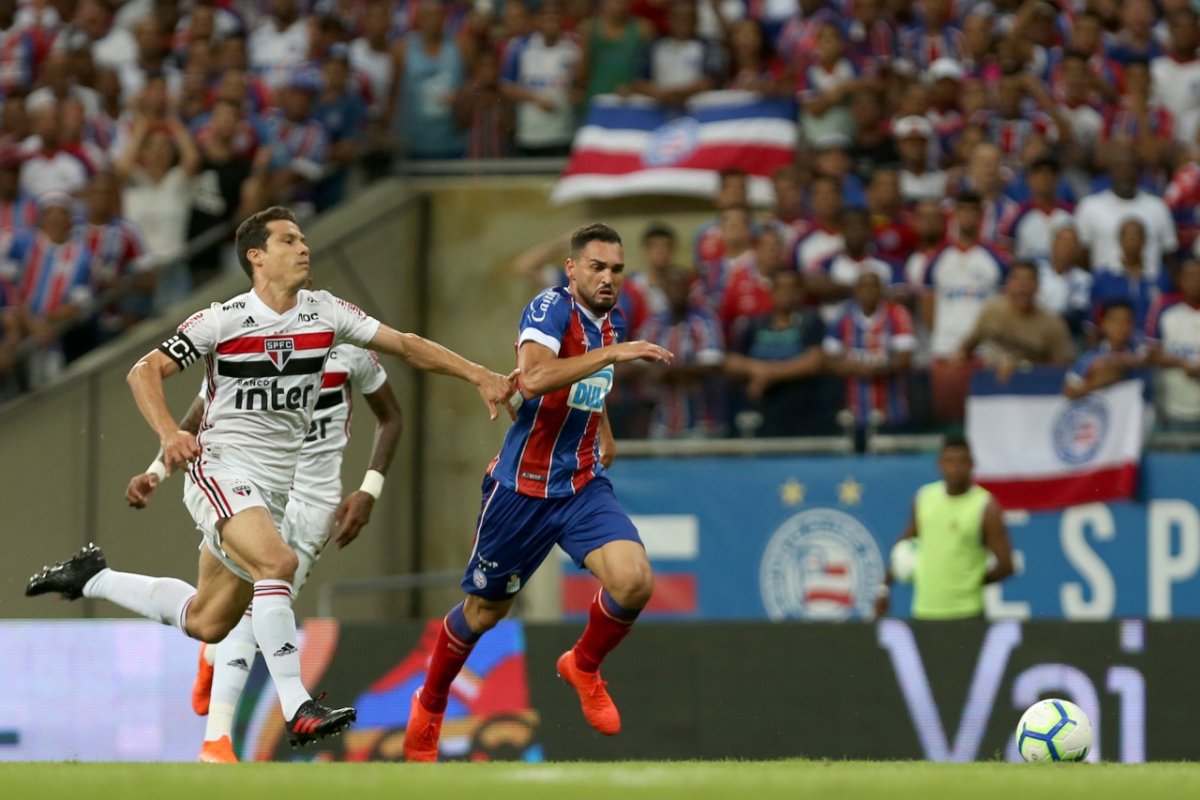 Bahia vence São Paulo e avança às quartas da Copa do Brasil