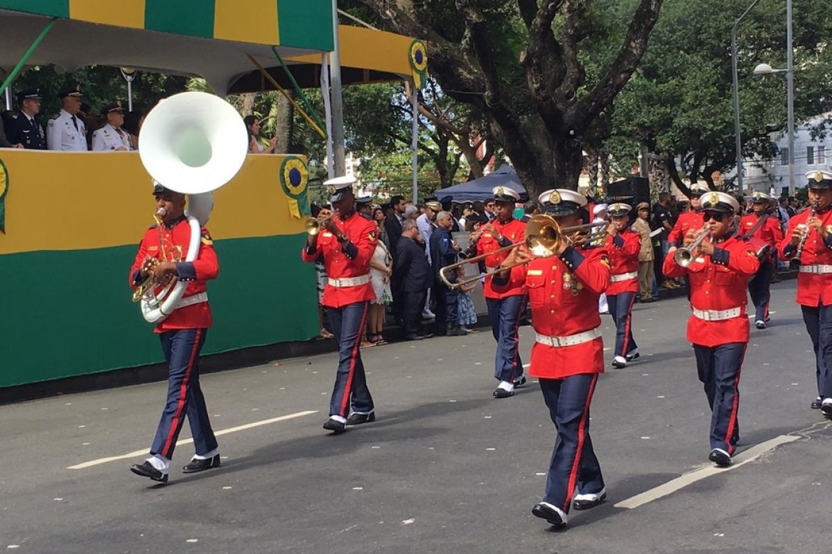 Feriado da Independência do Brasil é comemorado sem desfile cívico na Bahia pelo 2º ano consecutivo