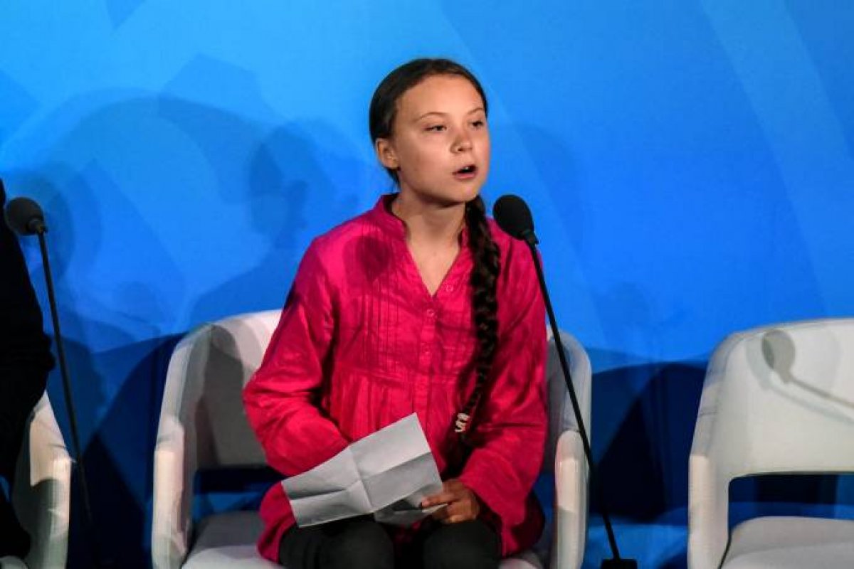 Em evento da ONU, Greta Thunberg acusa líderes mundiais de lhe roubarem os sonhos e a infância