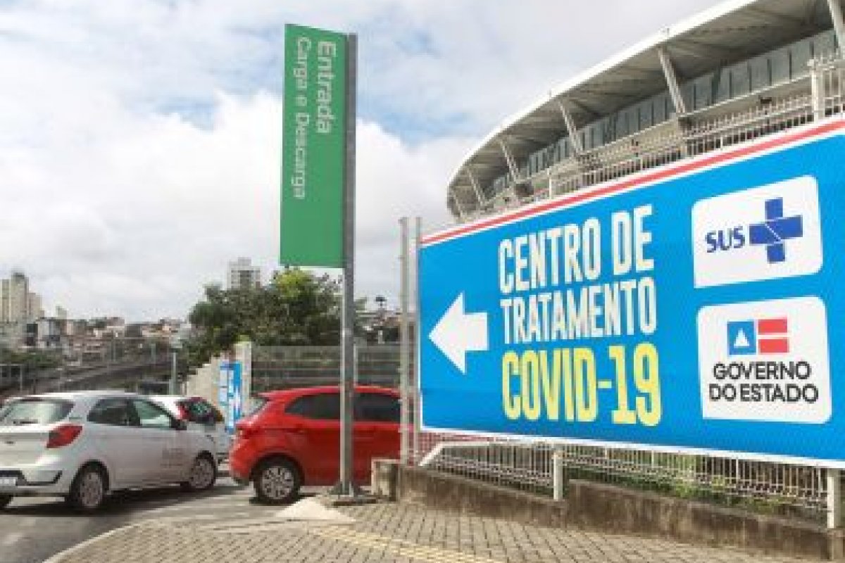 50 leitos Covid são desativados na Fonte Nova nesta quinta-feira (9)