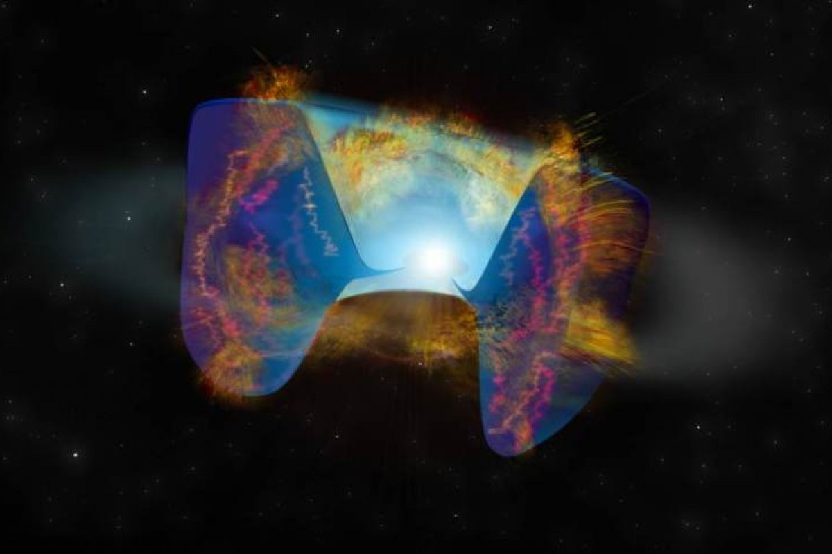 Supernova é descoberta após explosão causada por choque entre estrelas