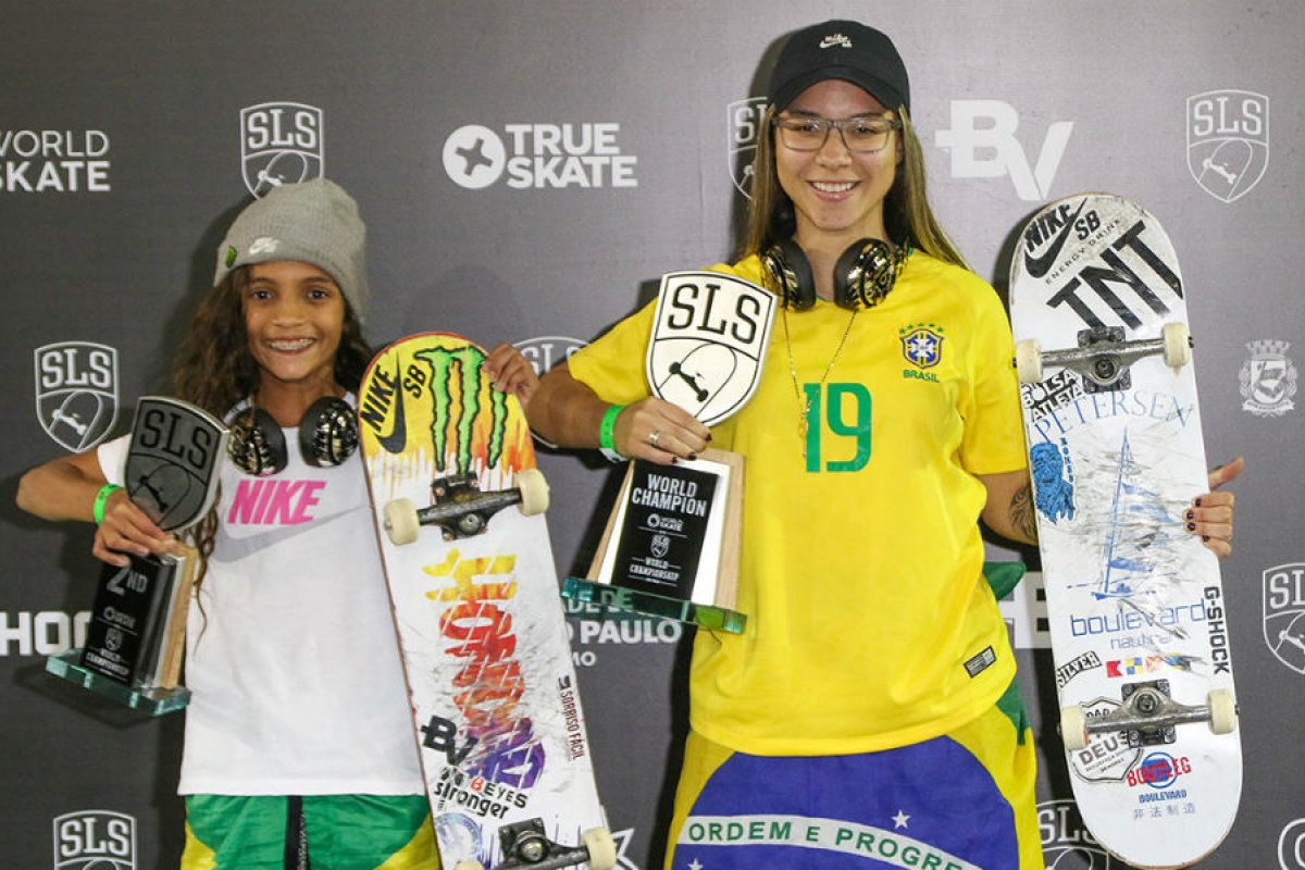 Brasileiras garantem liderança no Mundial de Skate Street e podem representar o Brasil nos Jogos de Tóquio 2020