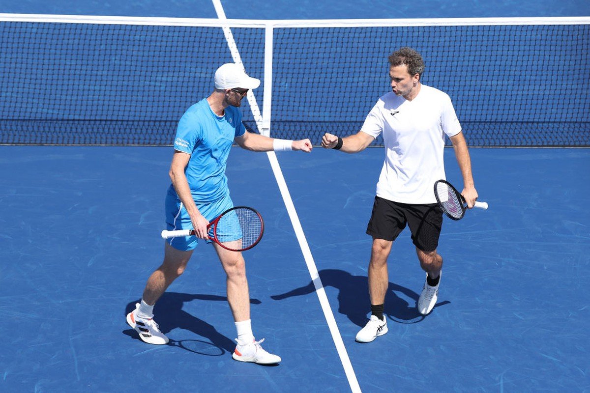Bruno Soares e britânico Jamie Murray são vice-campeões no US Open