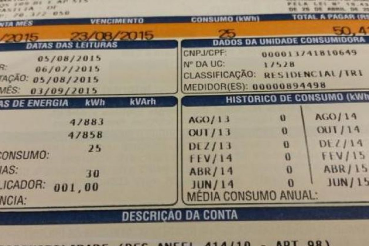Atualização de cadastro de tarifa social de energia se torna obrigatória