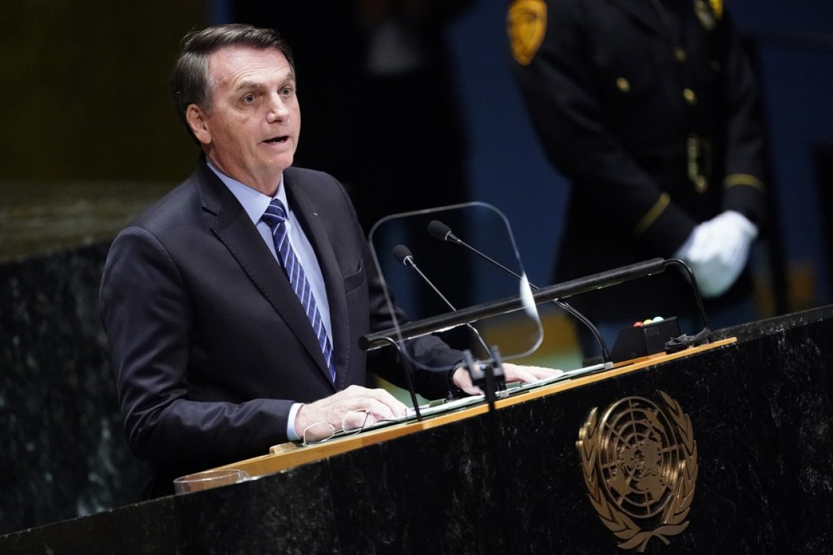 "O índio não quer ser latifundiário pobre em cima de terra rica",  afirma Bolsonaro durante discurso na Assembleia Geral da ONU