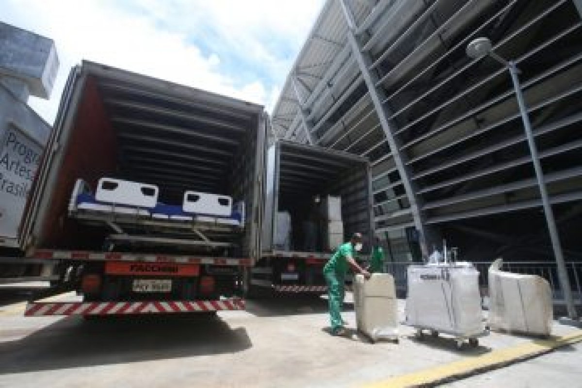 Governo desmobiliza Hospital da Arena Fonte Nova
