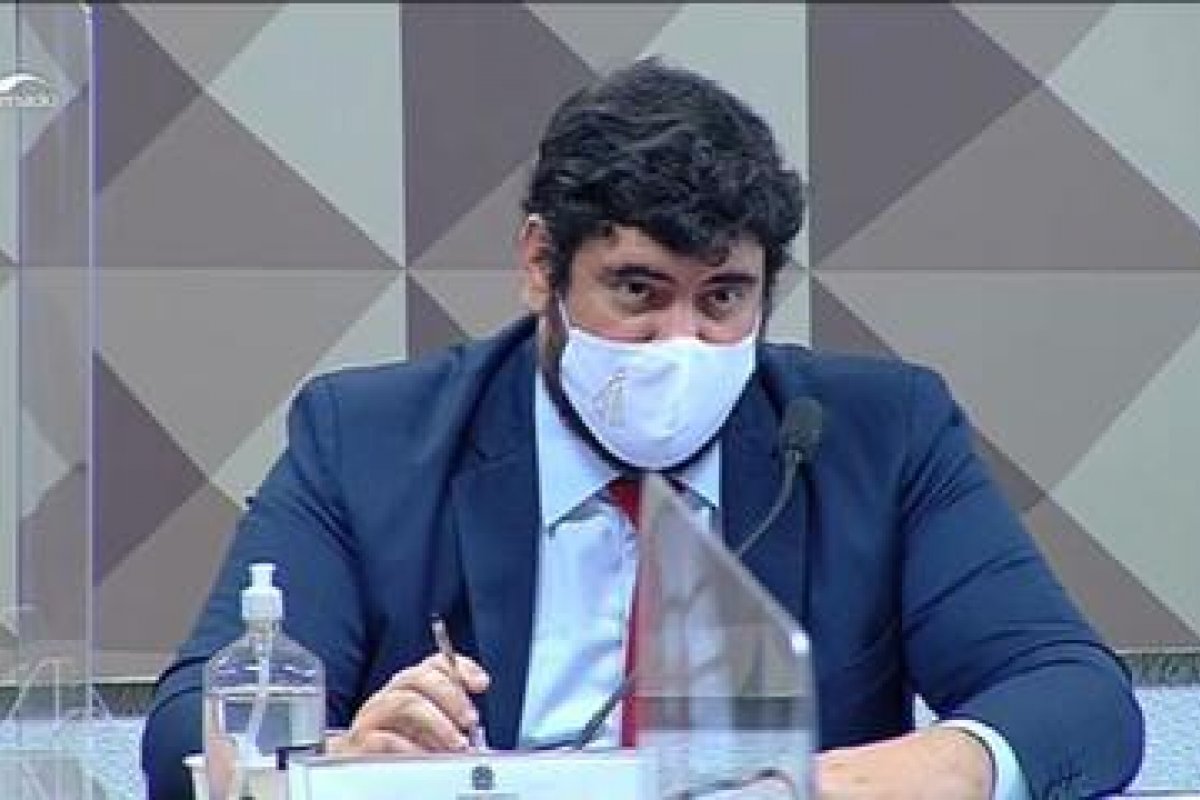 Marconny Ribeiro diz à CPI que não lembra nome de senador envolvido na compra de testes rápidos