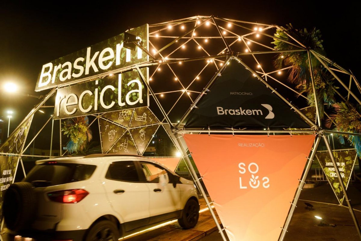 Com o tema Tudo se transforma, nada se desperdiça, Braskem promove ação para estimular o descarte consciente em Salvador