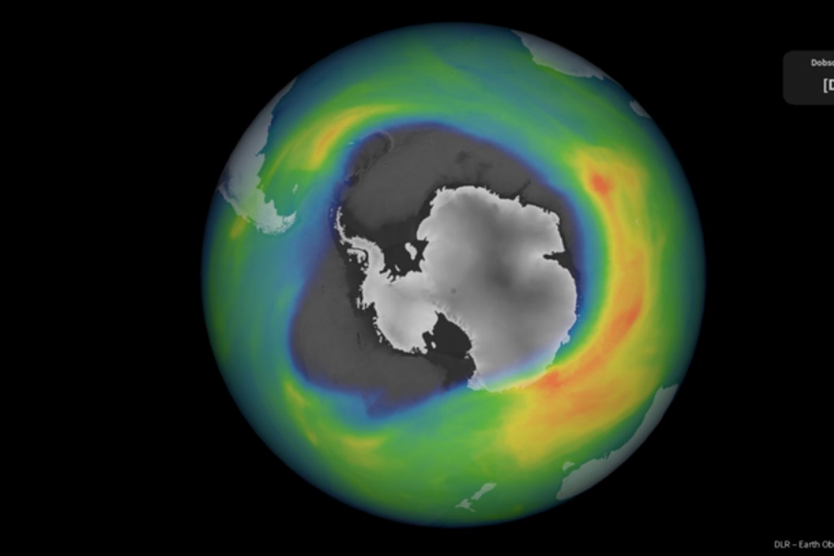 Buraco na camada de ozônio ultrapassa tamanho da Antártica