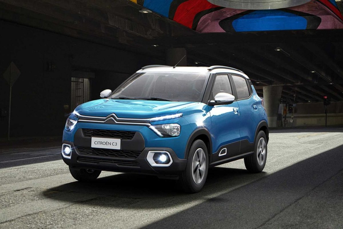 Novo C3 é revelado por inteiro mas só chega em 2022