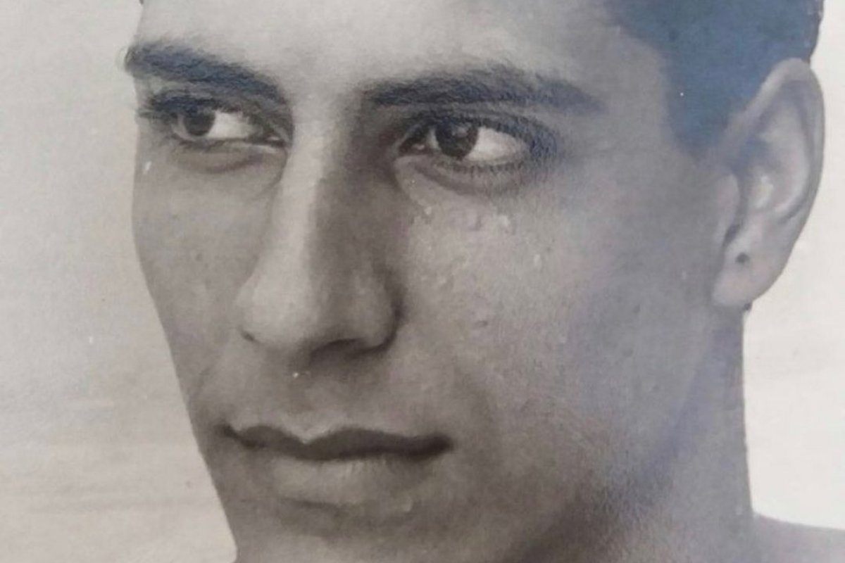 Luis Lacombe posta foto quando tinha 20 anos e web vai à loucura