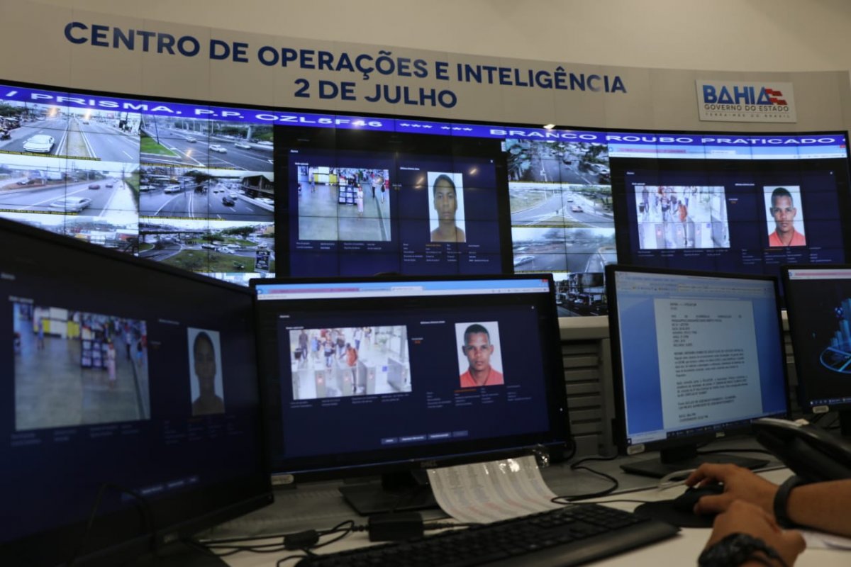 Em 24h, sistema de Reconhecimento Facial ajuda a prender três foragidos