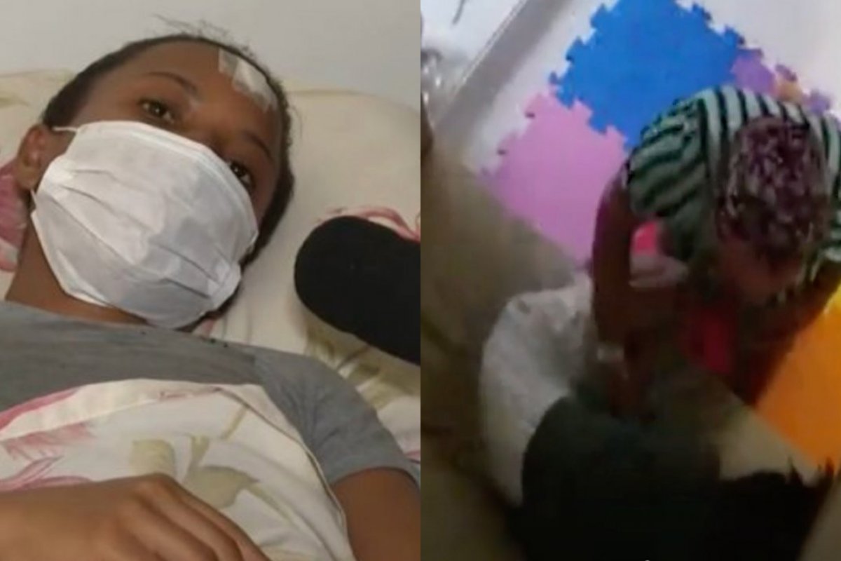 Patroa é indiciada pelos crimes de ameaça, lesão corporal, cárcere privado e trabalho escravo após agredir babá