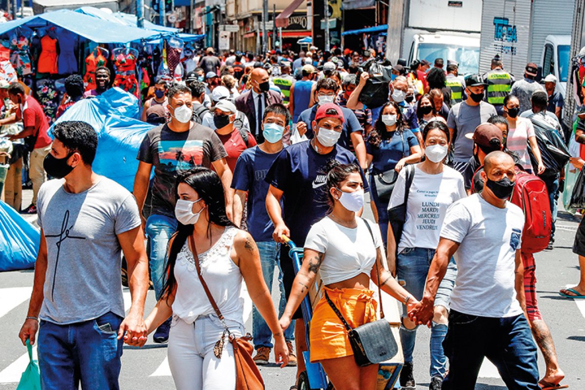 Datafolha: 80% dos brasileiros acreditam que pandemia está controlada