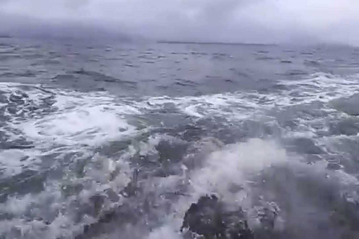 Marinha alerta para mau tempo em quatro estados do Nordeste