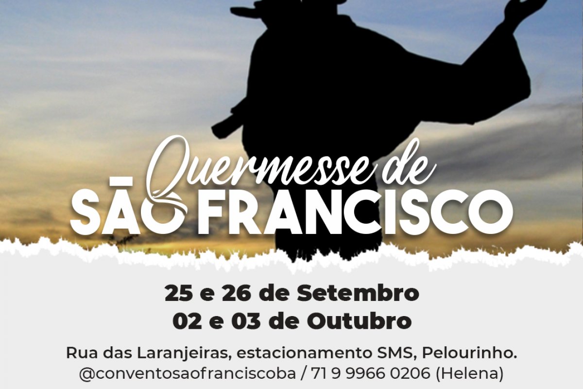 Convento São Francisco de Assis realiza quermesse em Salvador 