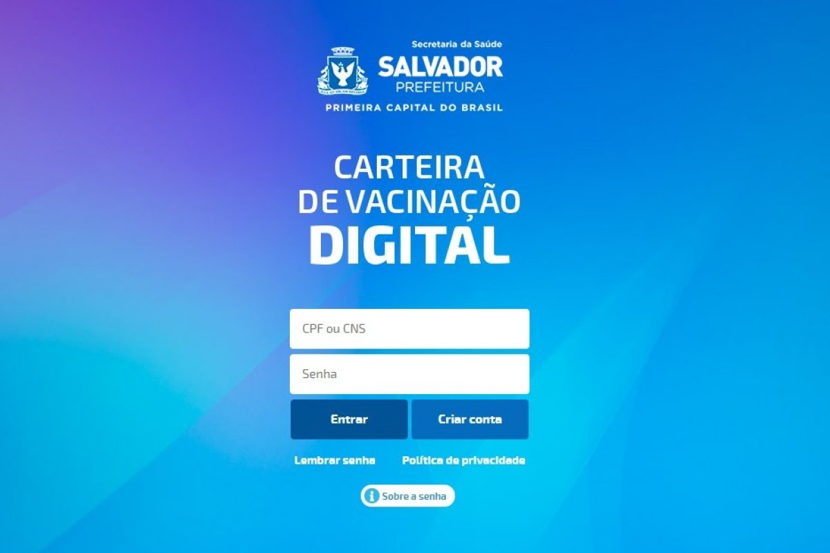 App do passaporte de vacina em Salvador já está disponível para download 