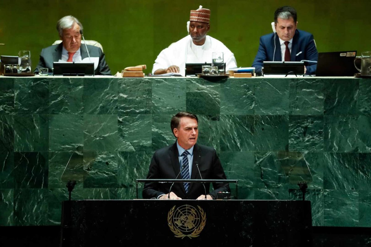 Discurso de Bolsonaro na ONU tem repercussão mundial