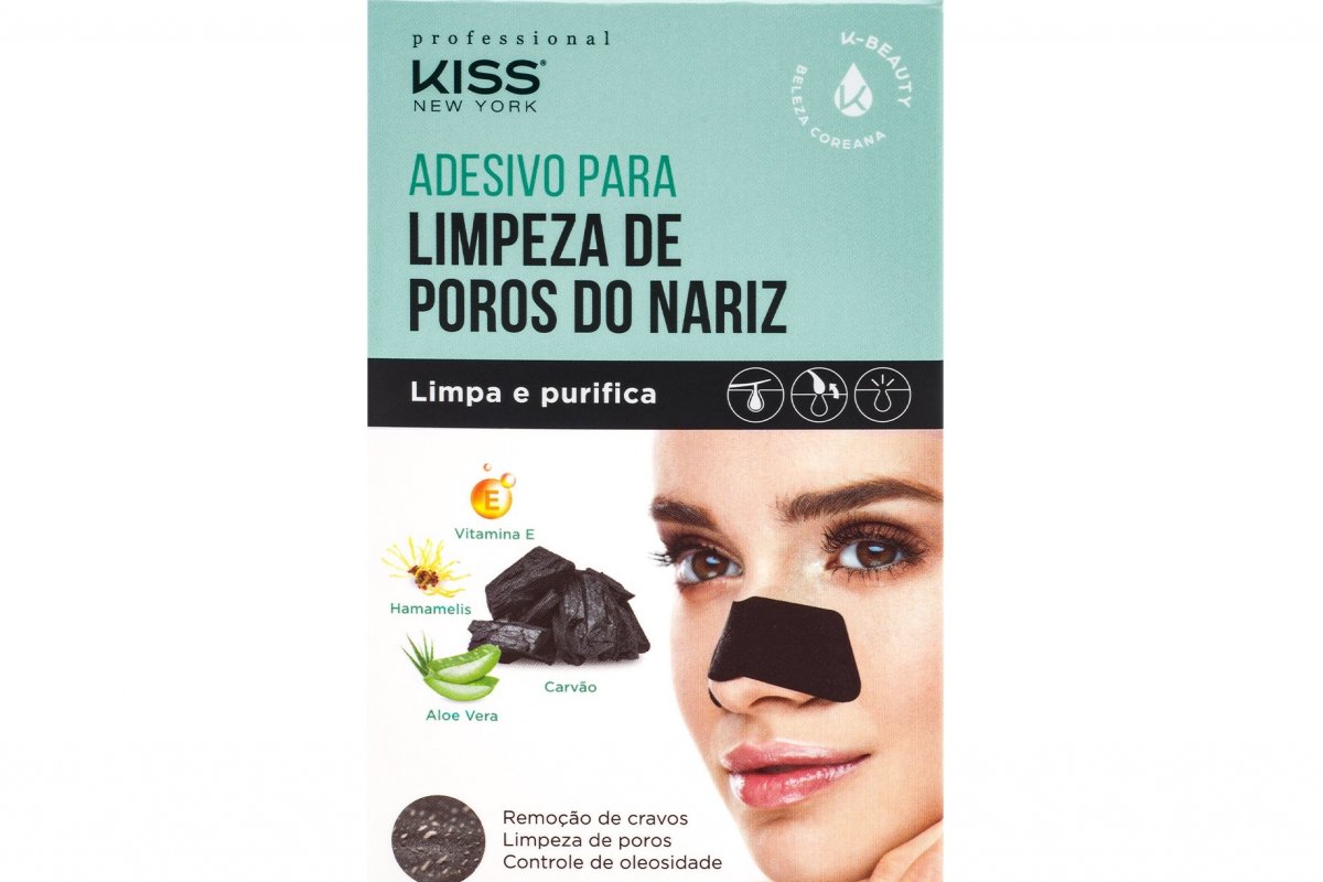 Marca lança adesivo para limpeza de poros do nariz