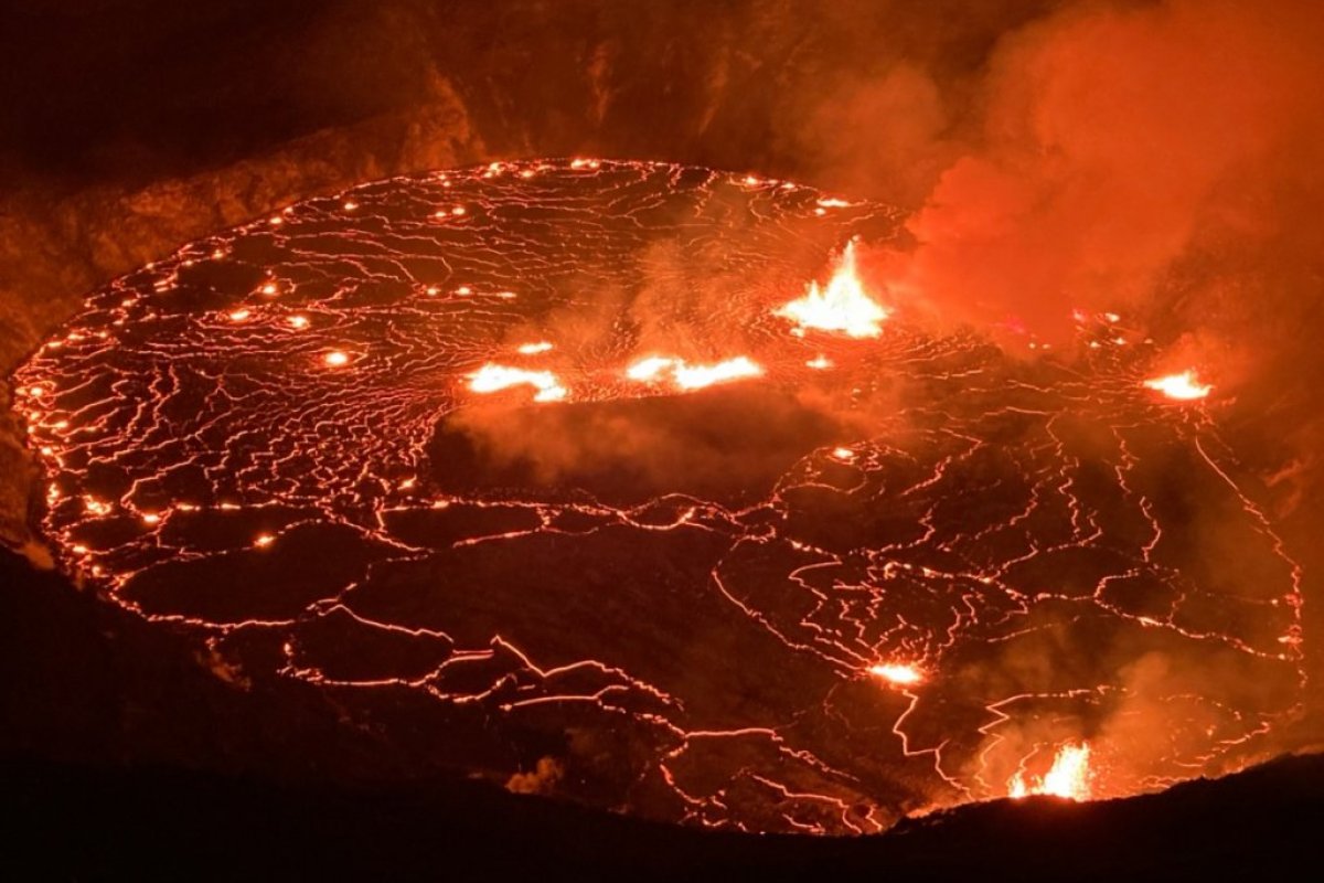 Vulcão Kilauea tem nova erupção no Havaí