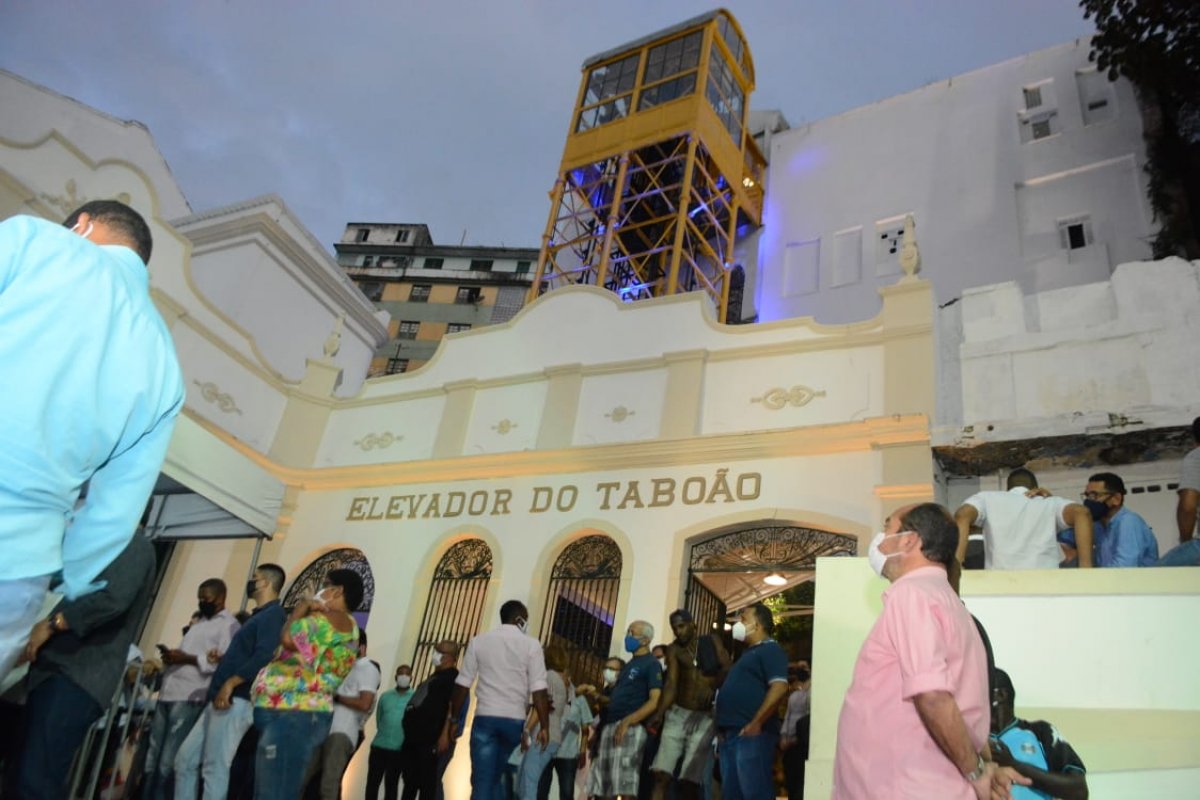 Elevador do Taboão é inaugurado em Salvador após 54 anos desativado