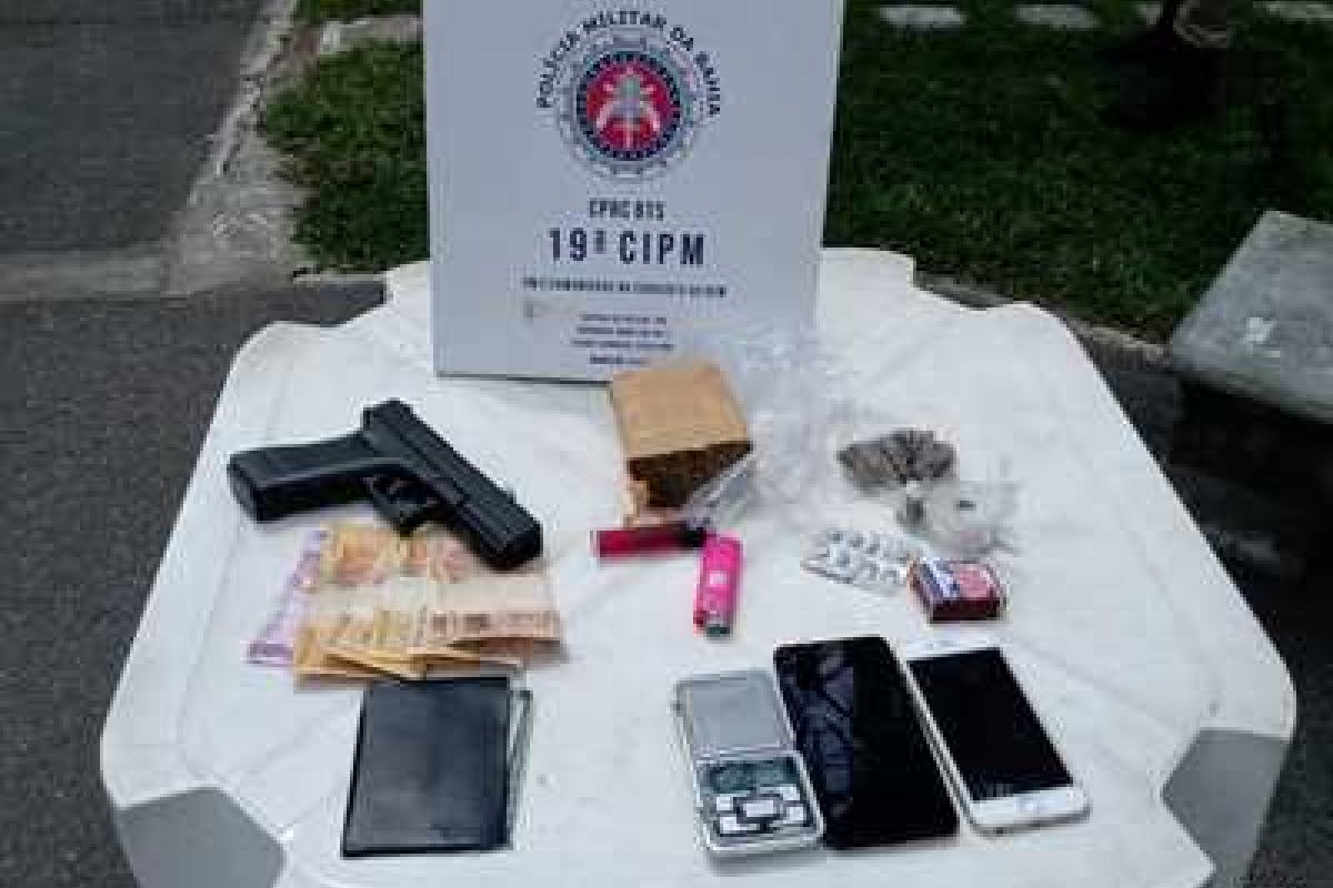 Envolvidos com tráfico de drogas são presos em flagrante no Subúrbio Ferroviário de Salvador