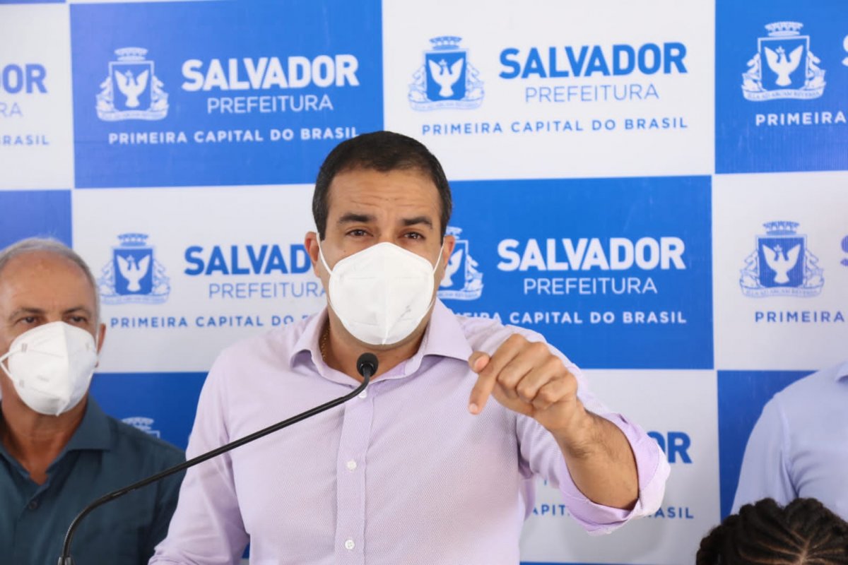 Com violência em alta em Salvador, Bruno Reis desconversa