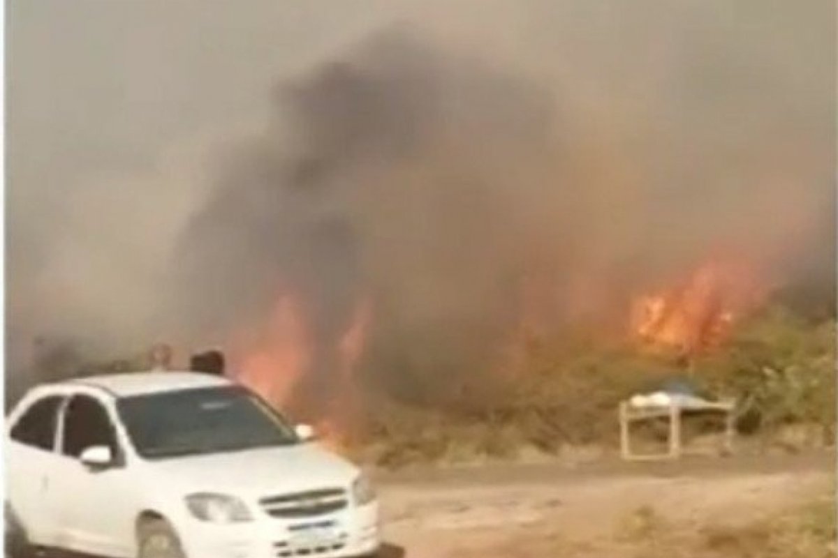 Novos focos de incêndio são encontrados na Chapada Diamantina